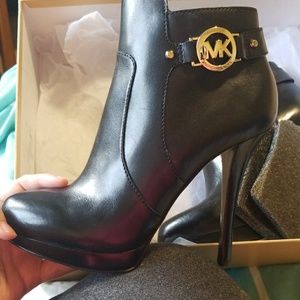 Michael Kors wyatt booties new with tags